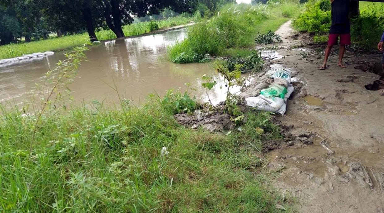 Problems of farmers increased due to overflow of canal in Sidhpura area, resentment against Irrigation Department