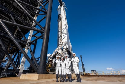 Space Tourism begins from Mission inspiration 4 Four passengers returned from space