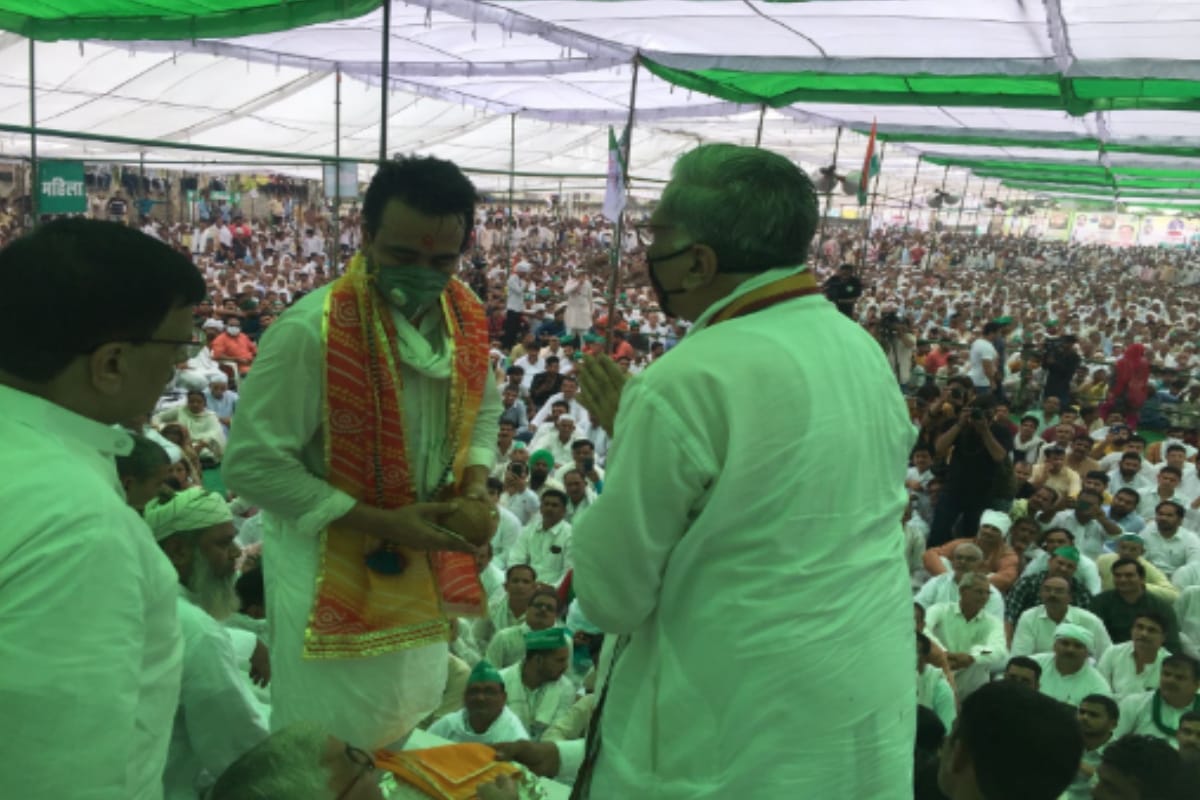 Jayant Chaudhary will conduct a ashirvaad yatra for UP election 2022.
