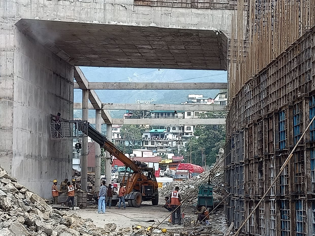 Underpass bridge ready vehicles to ply from October month