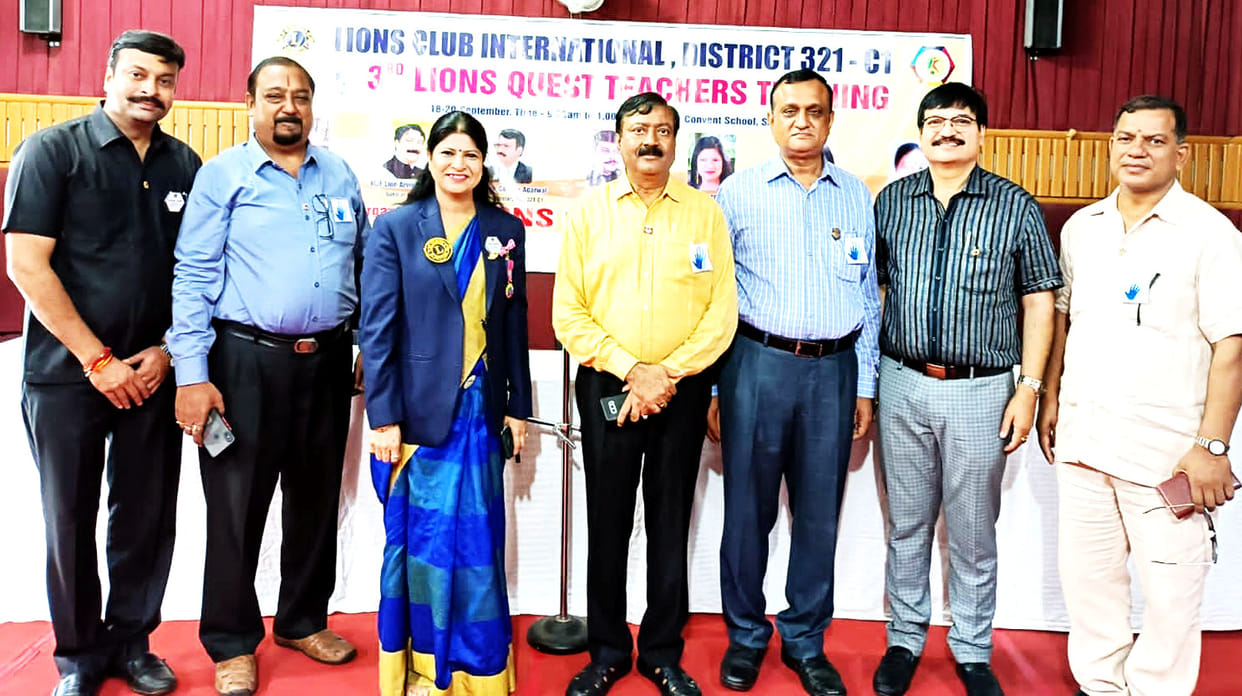 Training given to teachers in the workshop