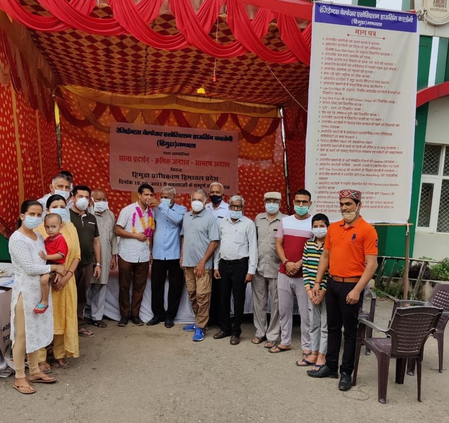 Chain hunger strike in HIMUDA's Madhala colony enters fifth day
