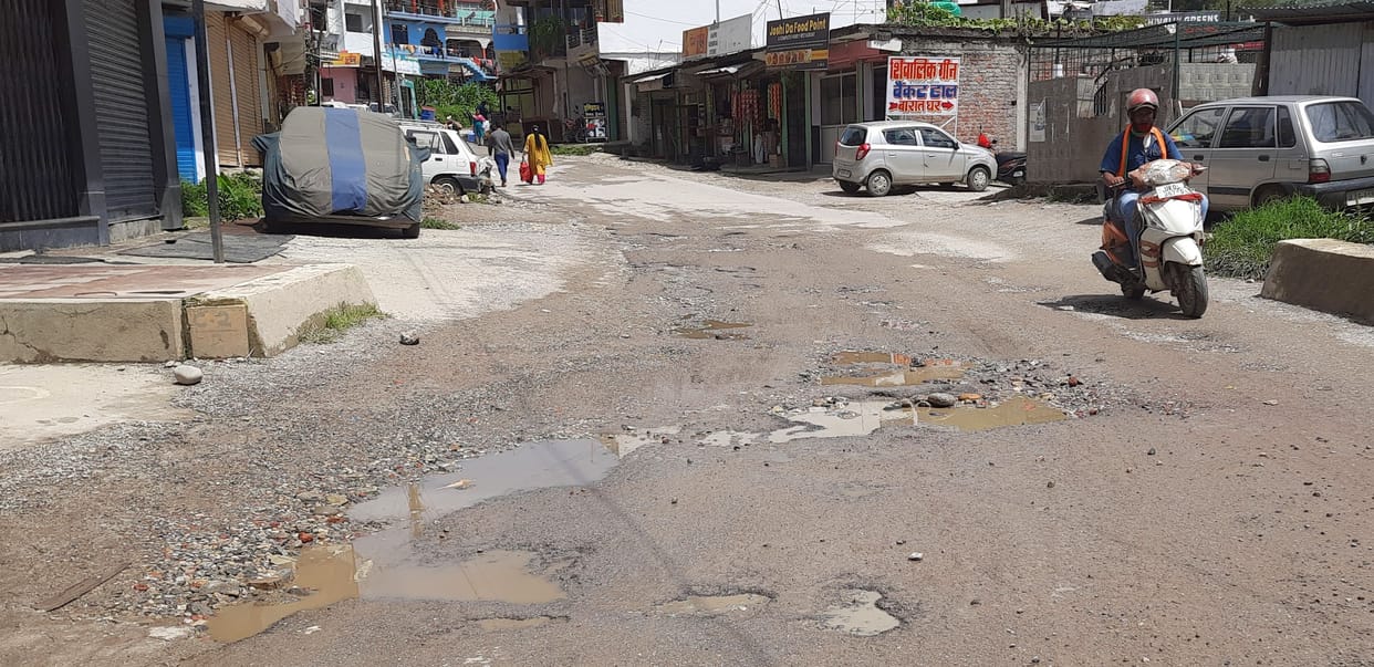 Bad Road in Pithauragarh