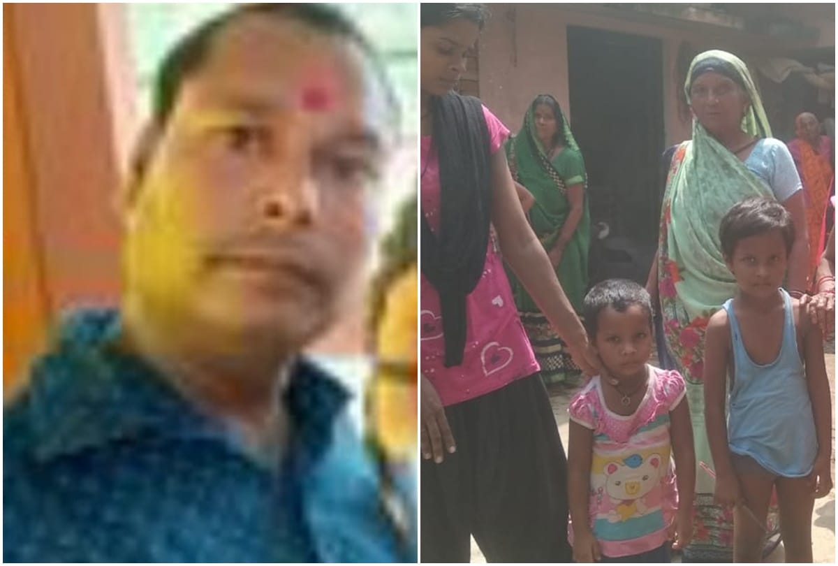 worker fell down while repairing tinshed died during treatment in gorakhpur