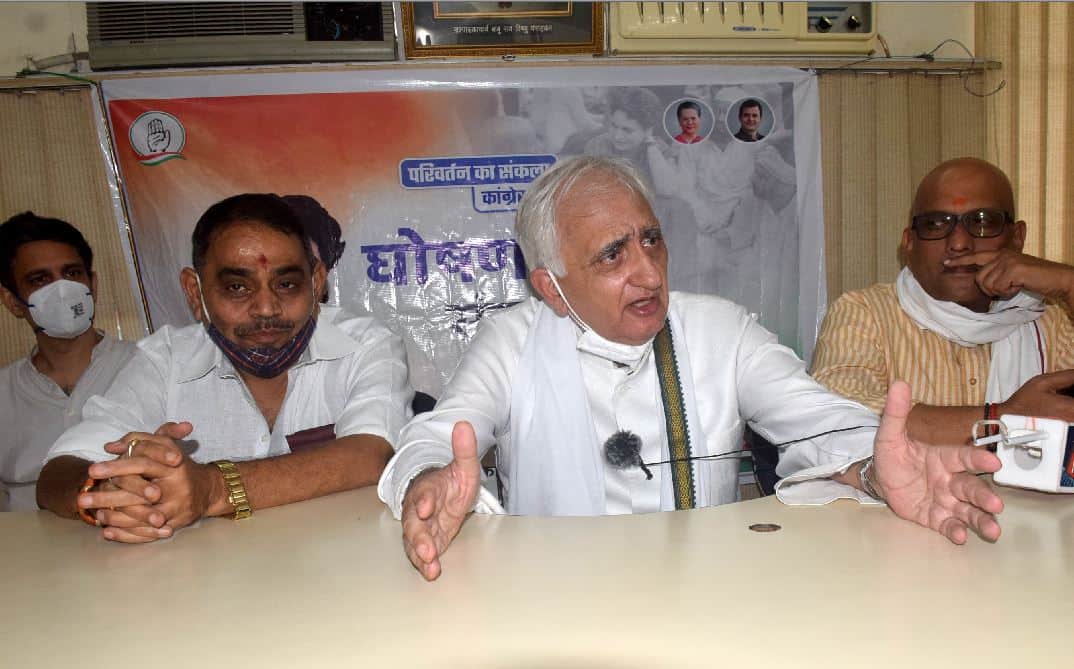 Guj result: Cong leader Salman Khurshid says Our alternative style did not work AAP offered new idea