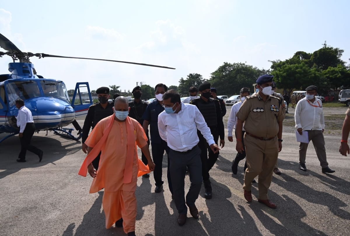 CM Yogi Adityanath ayodhya visit after completing four and half years as UP CM.