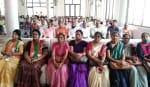 नजीबाबाद में भाजपा के प्रबुद्घ सम्मेलन में उपस्थित भाजपा कार्यकर्ता।