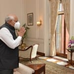 राष्ट्रपति से मिलते गुजरात के सीएम भूपेंद्र पटेल