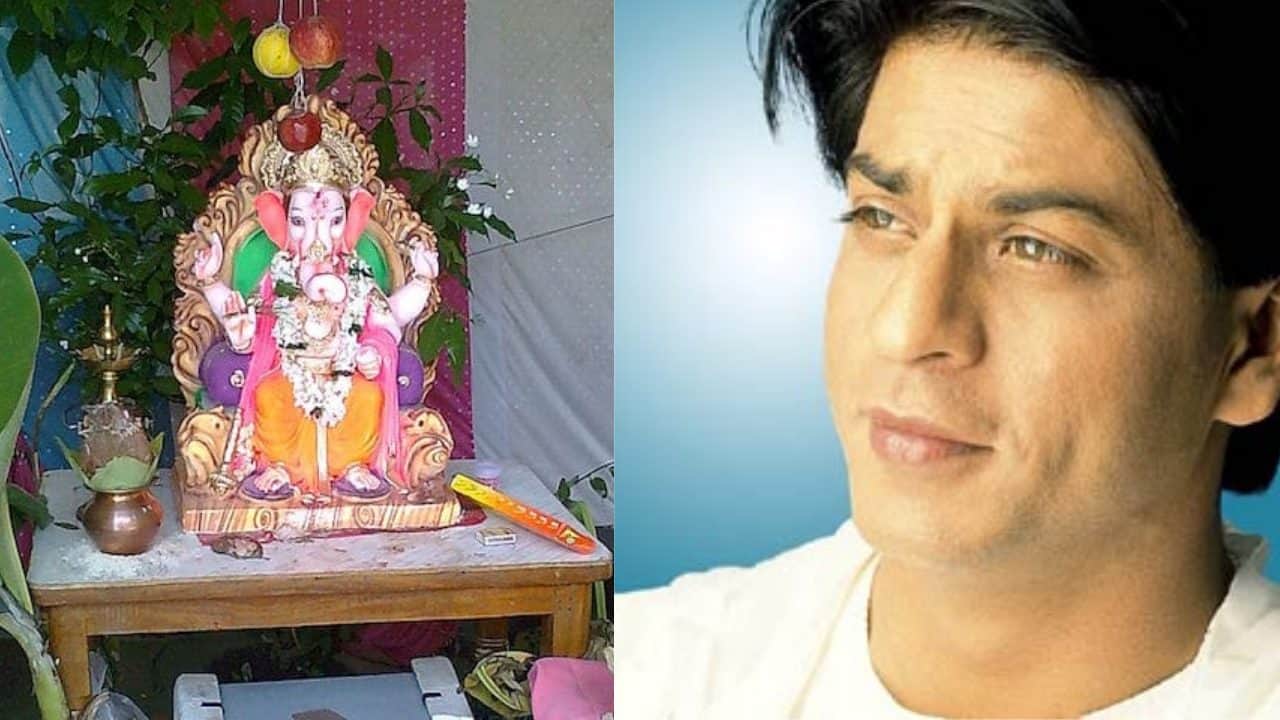 Shah Rukh Khan faces brutal trolling for celebrating Ganesh visarjan