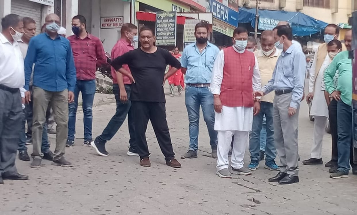 road cheking in nahan