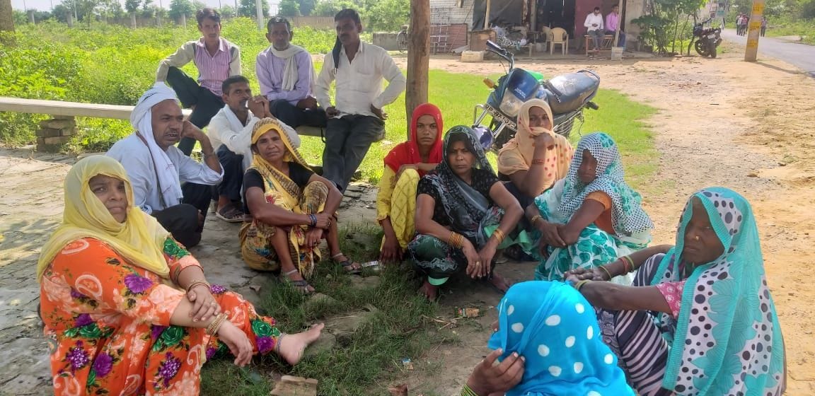 shot dead a villager who went to give water to the farm