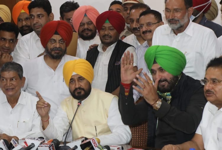 Press Conference of Punjab New Chief Minister Charanjit Channi