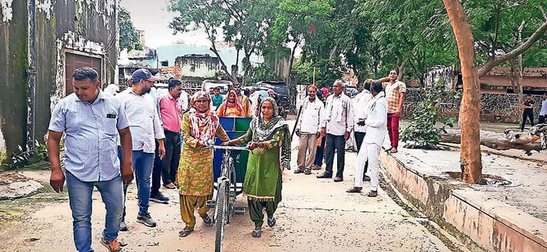 Cleanliness chariot will make villagers aware of cleanliness