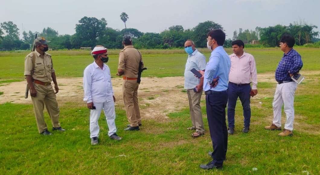 The search for the meeting place is complete for the visit of CM, just to be stamped
