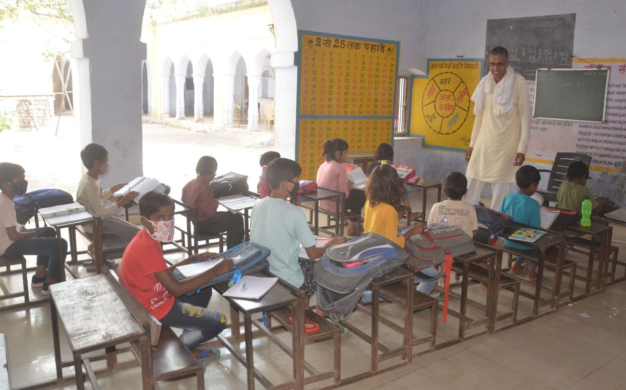 First to third classes started after five months, 35% students reached