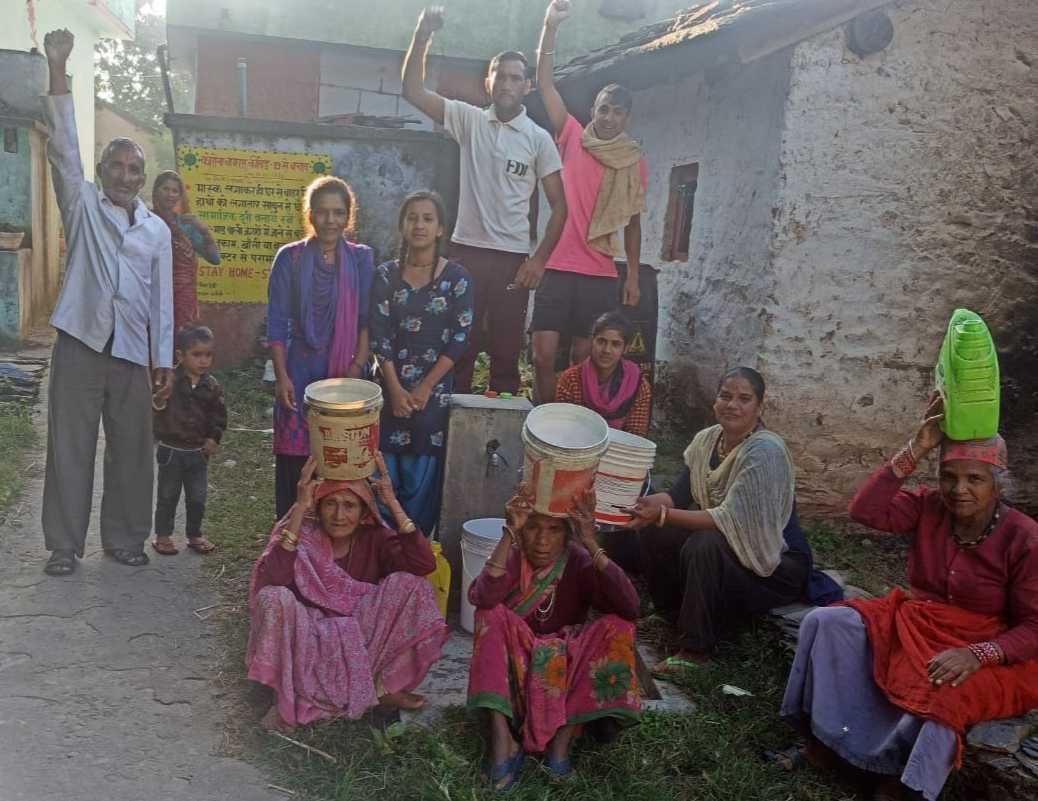 Water drop not dripping in Amauli for 15 days