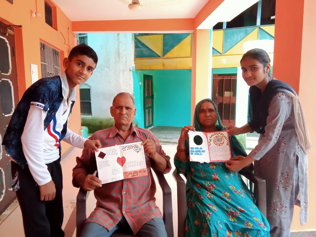 The elders came to remember, the blessings reached home