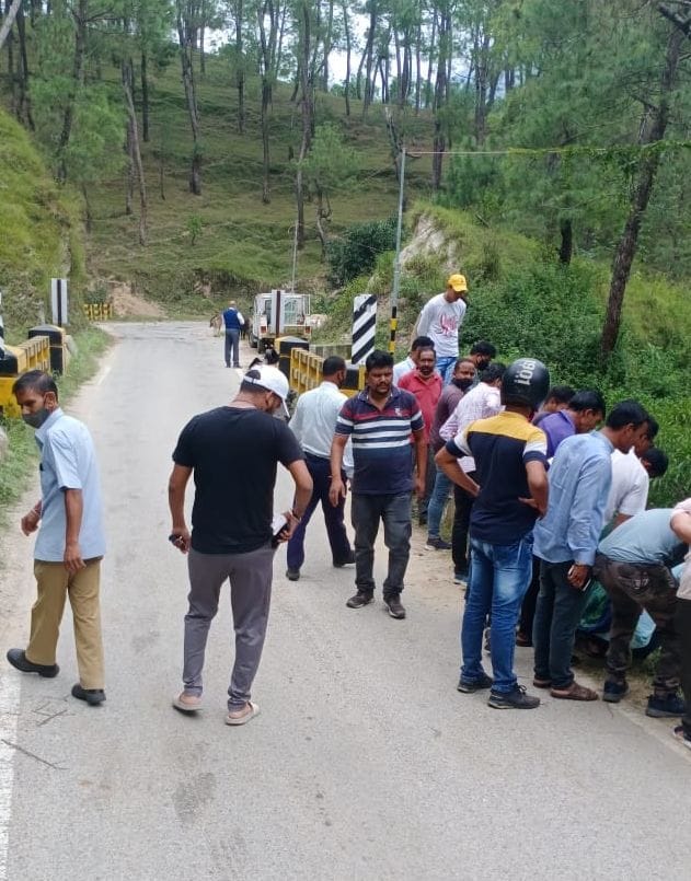 Death of Leopard in Dwarahat