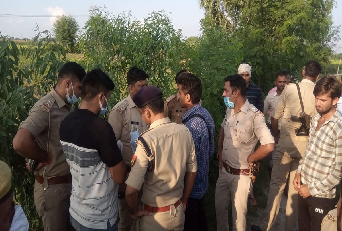 death of eight years old girl student dead body found in paddy field