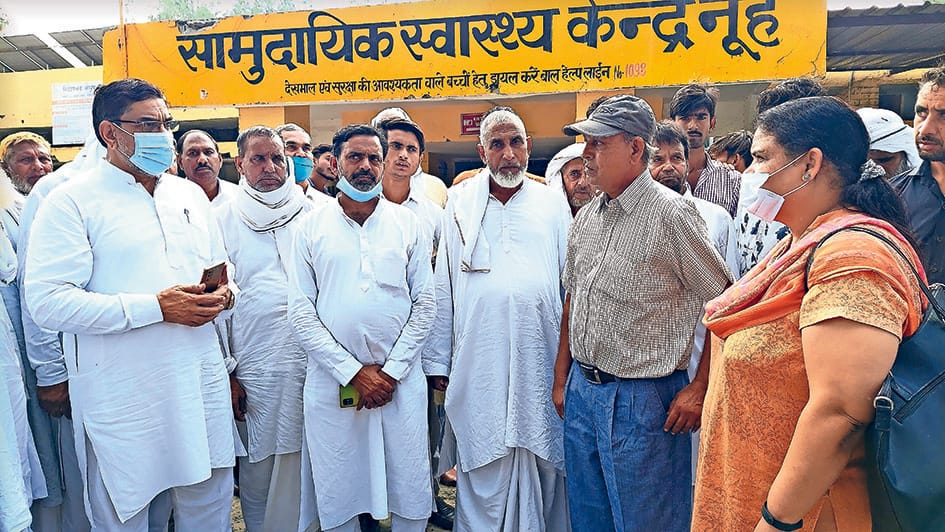 MLA took vaccine with supporters