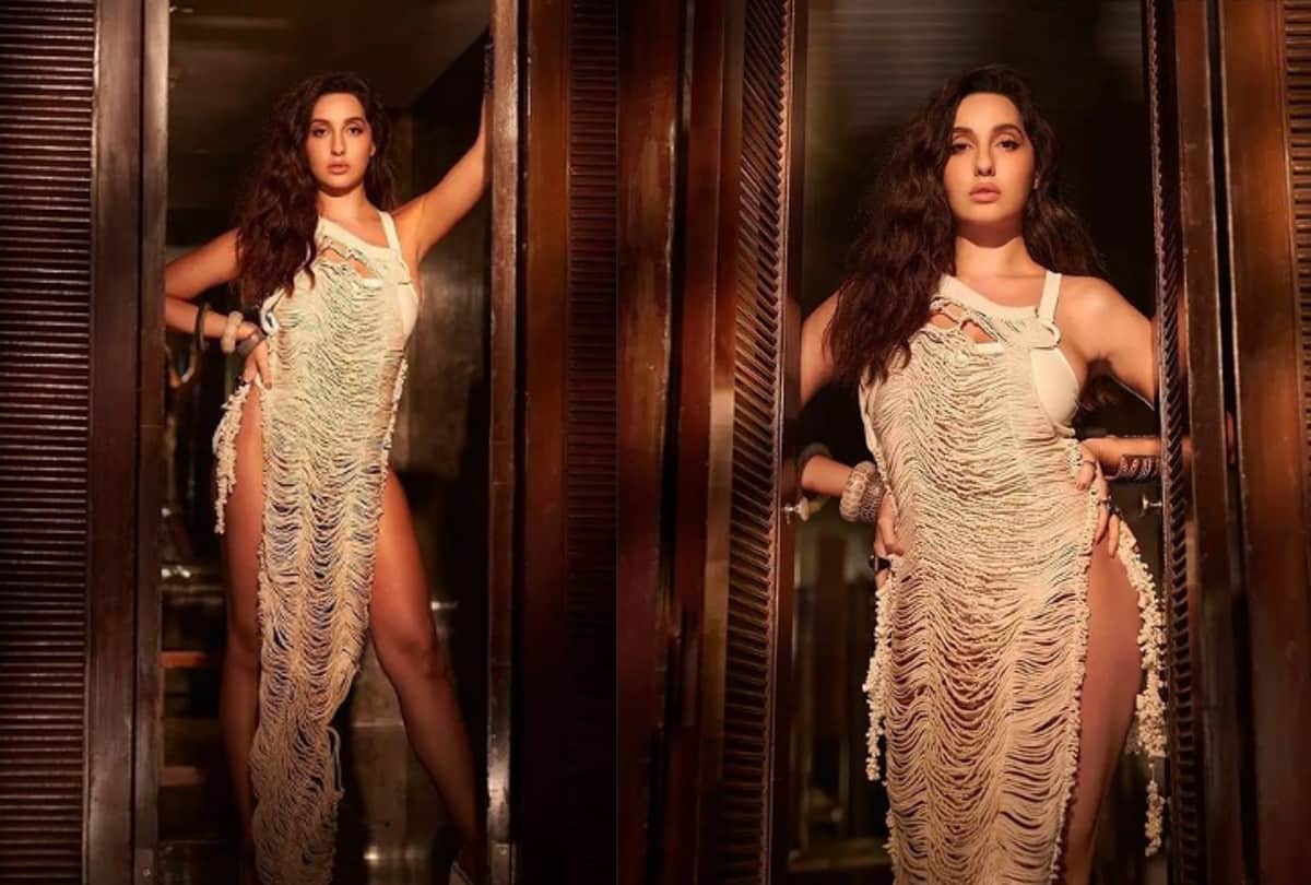 Nora Fatehi Bathtub Glamorous Photoshoot looks Sizzling
