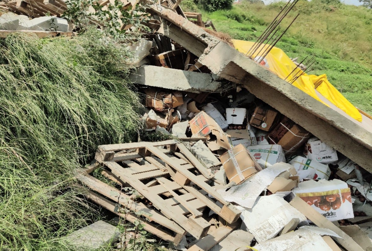 Accident: Four-storey building collapsed in Shimla's Matiana, four laborers injured