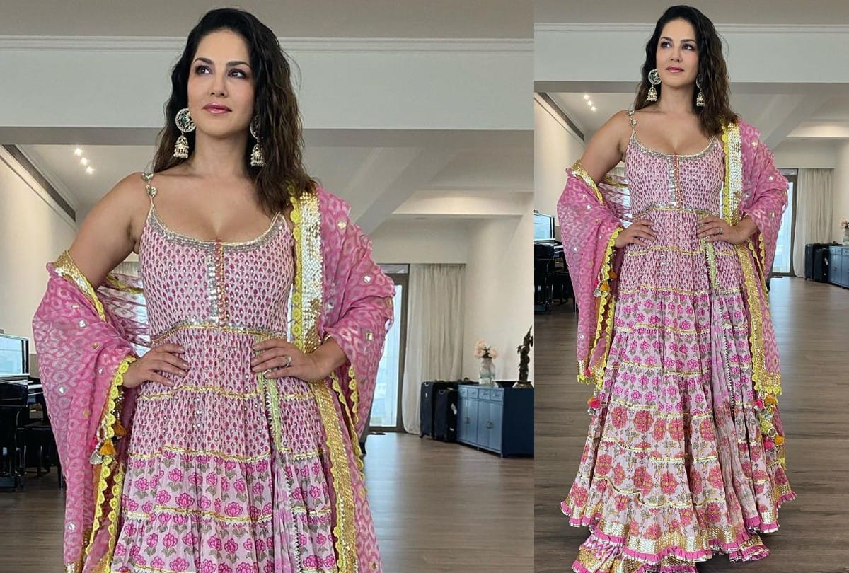 Sunny Leone Traditional Look Sunny Leone Ethnic Wear