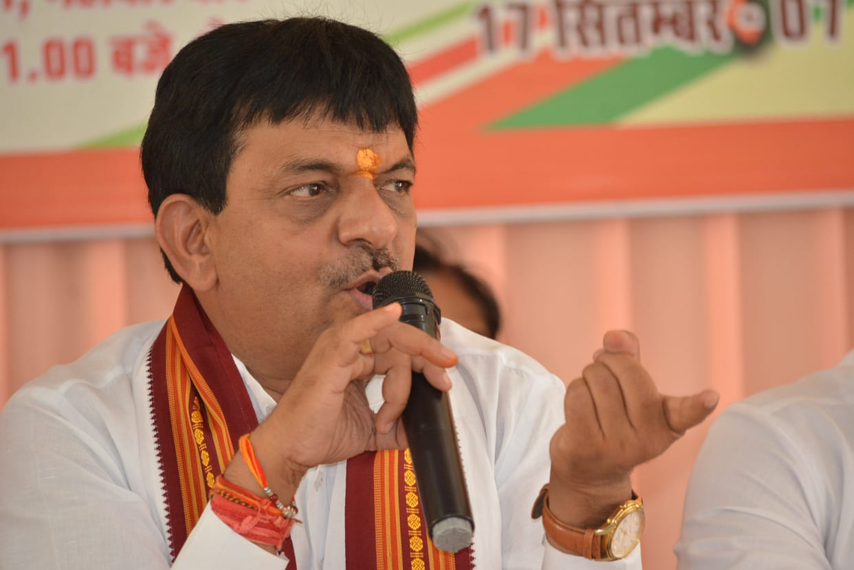 Minister of State Kapil Dev Aggarwal counted the achievements of the BJP government