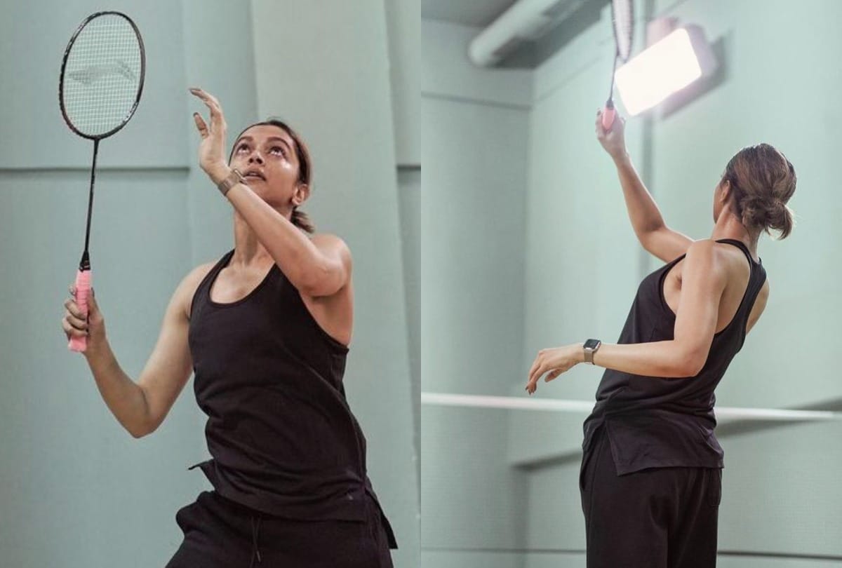 deepika padukone played badminton with olympic medal winner pv sindhu says Burning calories