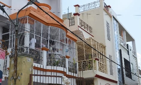 In Janakpuri, due to the terror of monkeys, a jail house was built