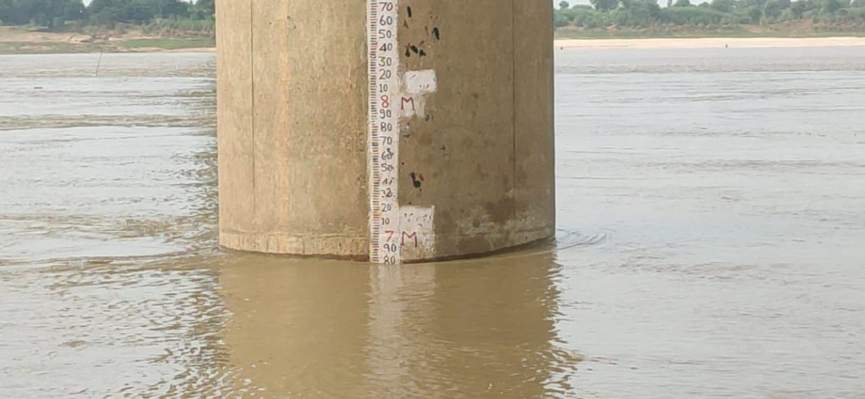 yamuna water level increacess