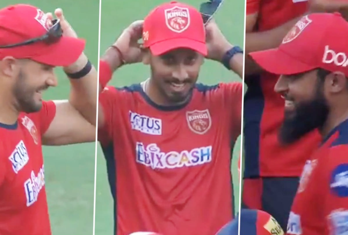 PBKS vs RR IPL 2021: Adil Rashid, Aiden Markram and Evin Lewis Ishan Porel make IPL debut; Watch video