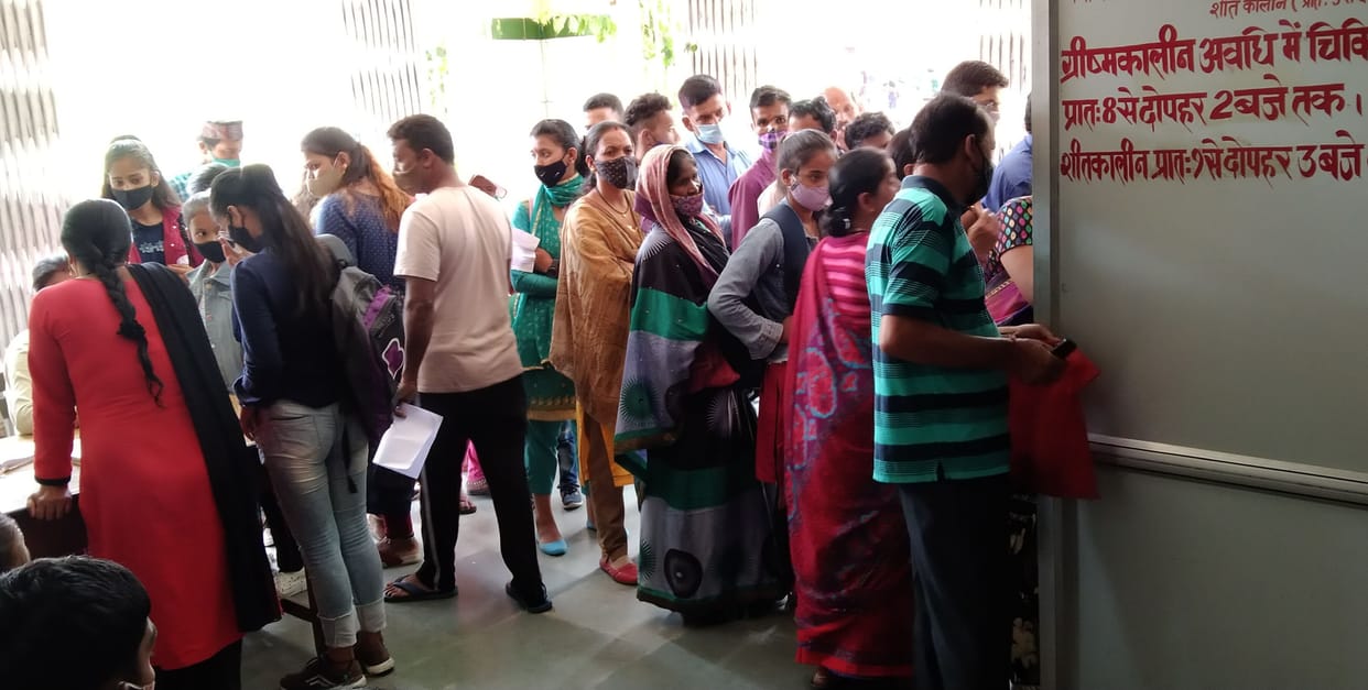 OPD Hike in Almora Hospital