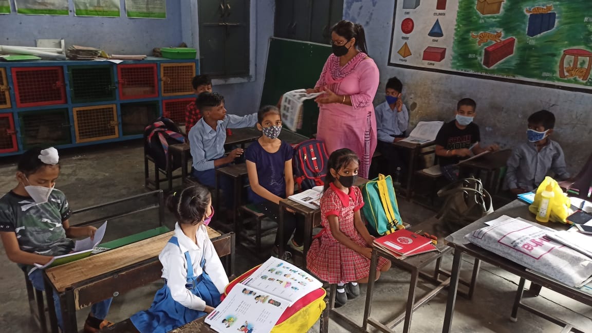 Naunihal reached school after 520 days, Yamunanagar