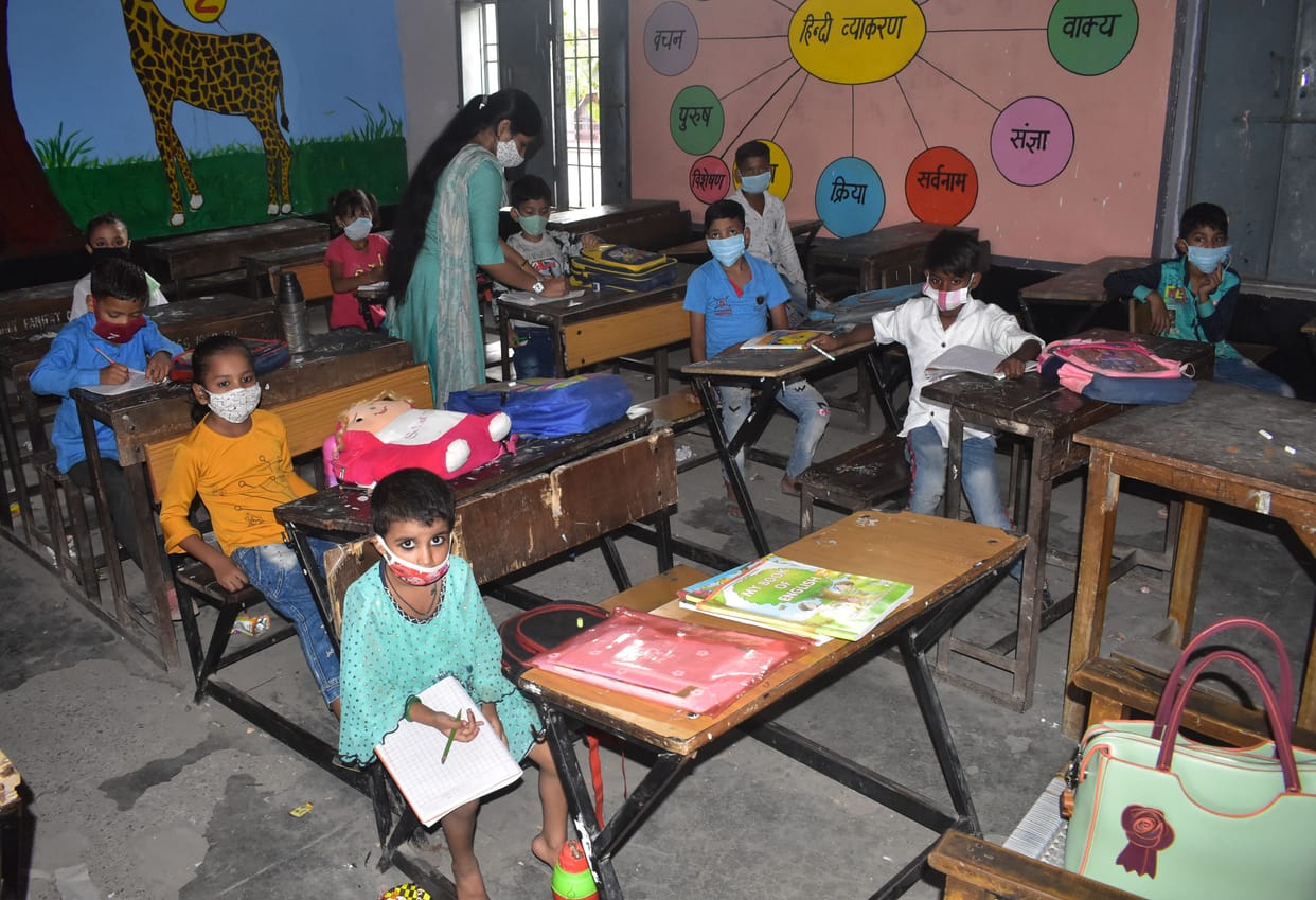 30% students from first to third grade reached