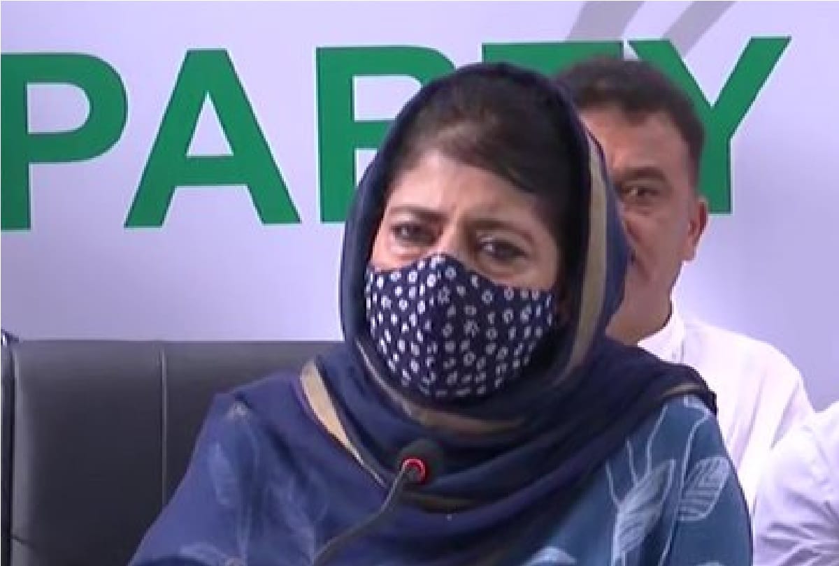 PDP President Mehbooba Mufti writes to PM Modi regarding arrest of three Kashmiri students in Agra for allegedly celebrating Pakistan win over India in a T20 World Cup