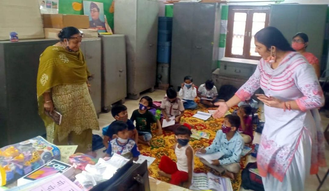 On the first day, 5083 children of class 1st to 3rd registered their attendance in the school.