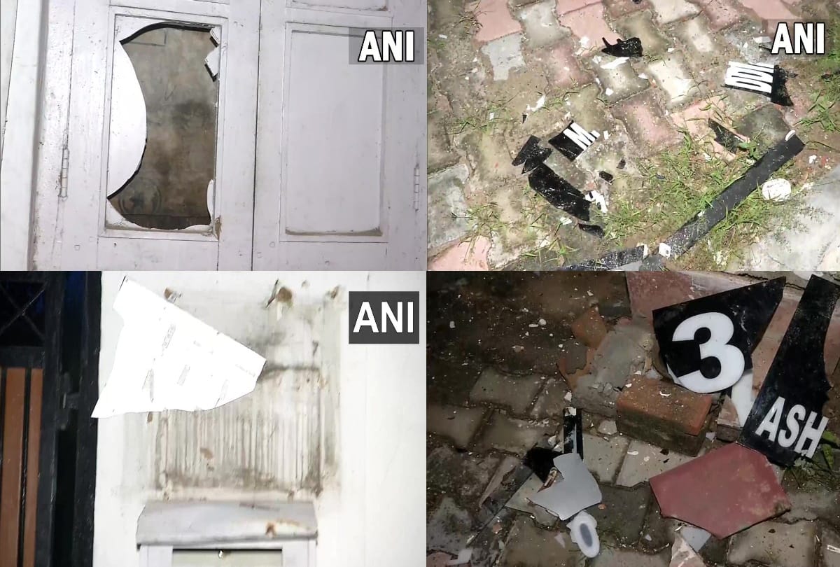 Delhi 5 people who vandalize aimim MP asaduddin owaisi house in delhi arresyted by delhi police
