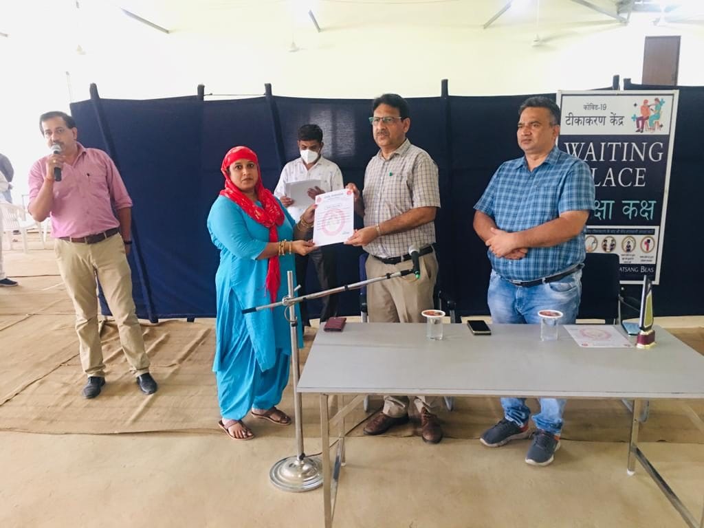 Eighty percent of the population got the vaccine to protect against corona, Yamunanagar
