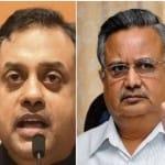 संबित पात्रा और रमन सिंह