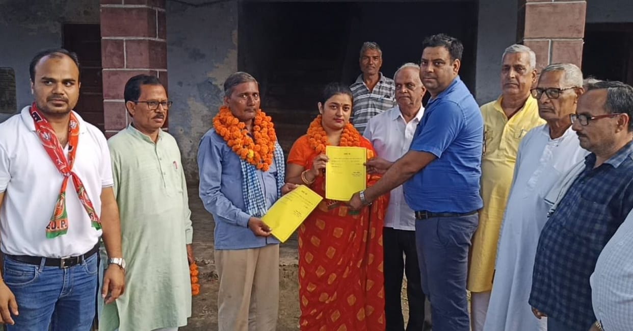 Vinita Mishra got three, Sapna got five votes, one canceled