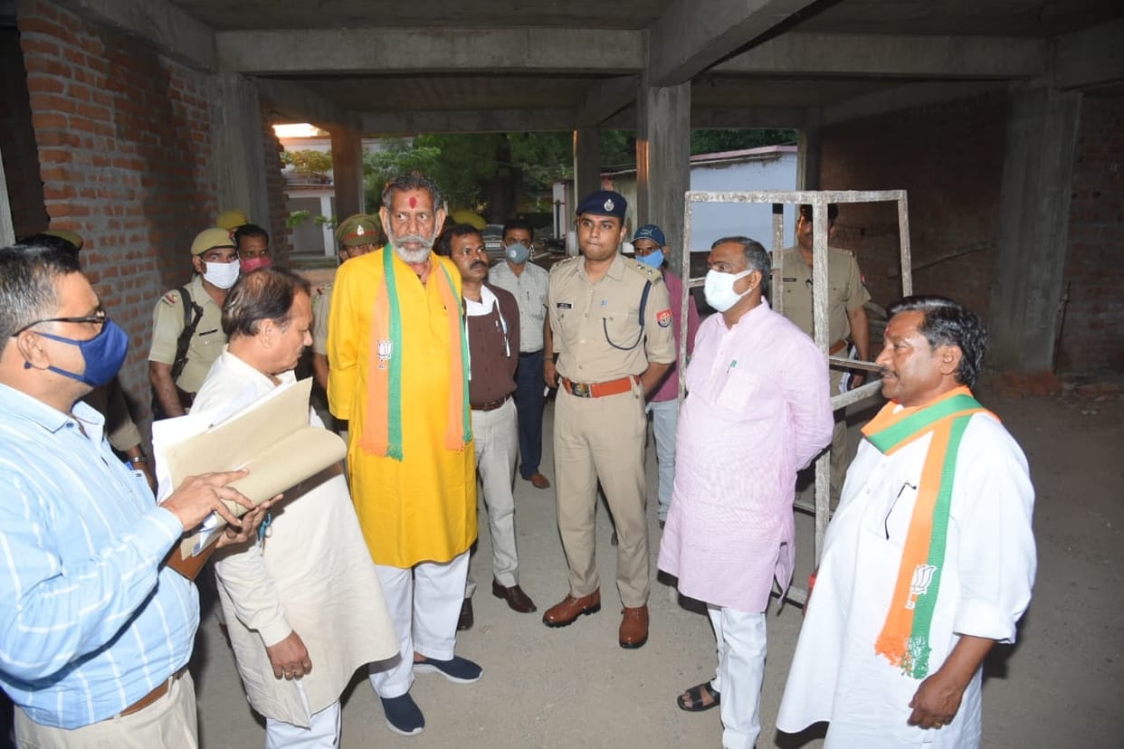 police line inspection, prabhari minister