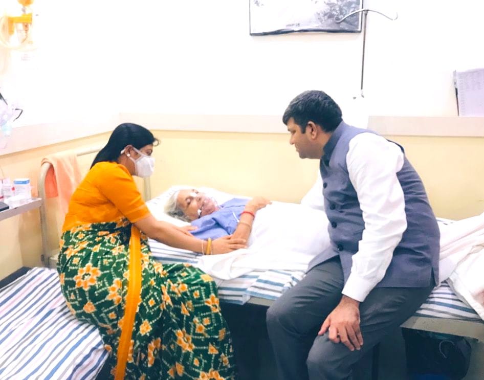 Apna Dal S working president Ashish Patel mother death Minister Anupriya Patel said  I am very upset
