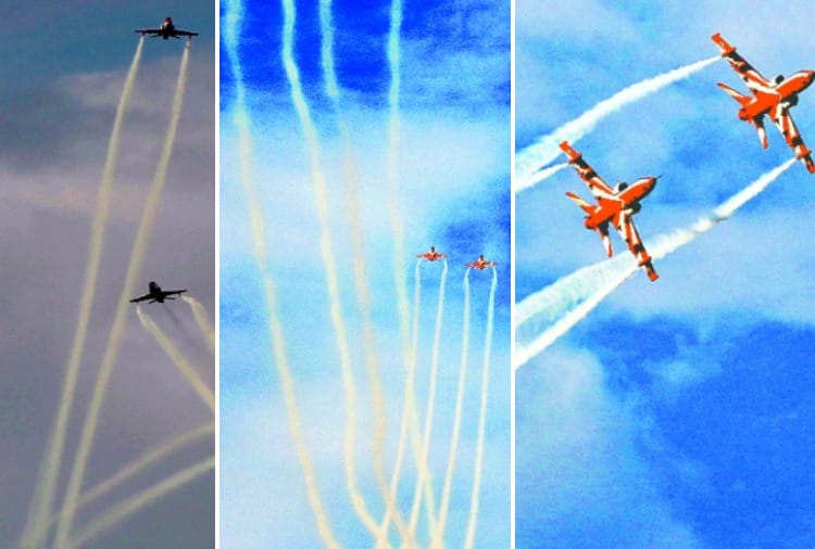 The city resonated with the thunder of Rafale