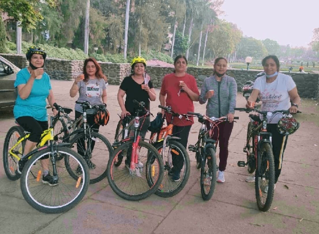 Four years ago 20 people started cycling to make Chandigarh beautiful and car free