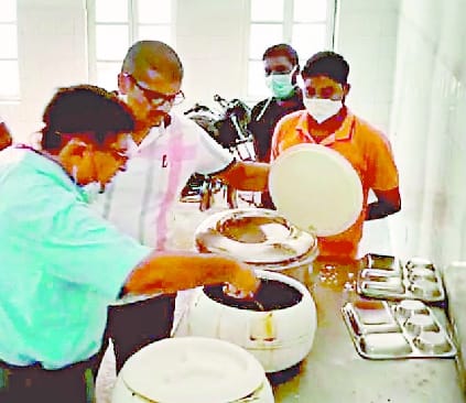 CMO furious after seeing the mess in the residential premises of the training center