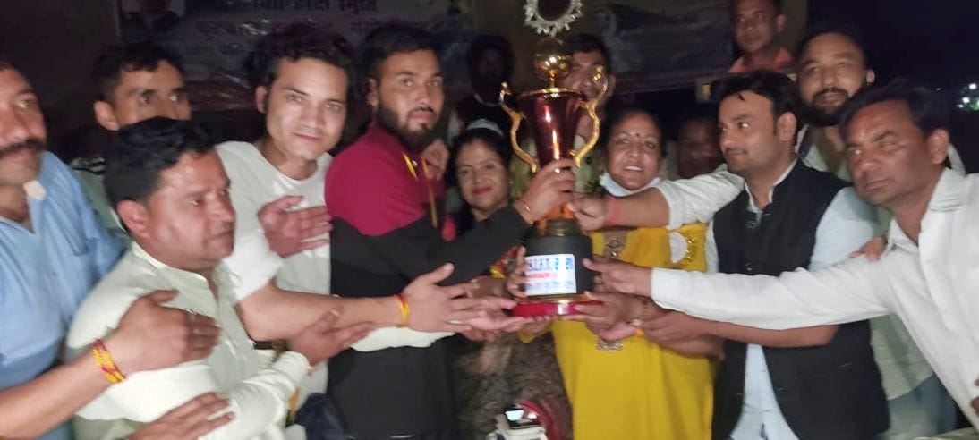 Chamunda Club Wins Football Trophy