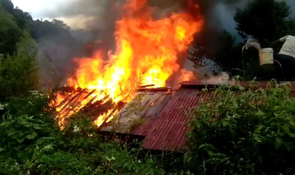 Fire At House