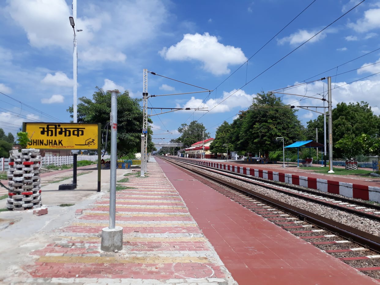 Exercise to make Jhinjhak station ideal from Rashtrapati Bhavan