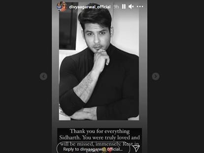 bigg boss ott winner divya agrawal was shocked to know about sidharth shukla death, share emotional post